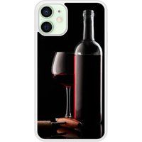 Apple Siliconen hoesje compatibel met iPhone 12 Mini Wine