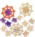 Baker Ross AX260 Houten Spinnenweb Decoratie Sets - Pakket Van 3