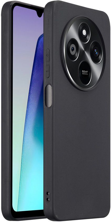 imoshion Color Backcover - Geschikt voor Xiaomi Redmi 14C - Zwart
