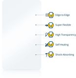 BROTECT - Screenprotector voor Ice-Watch ICE smart SQ 2.0 1.70 - Folie Beschermfolie transparant volledig dekking - 2 Stuks