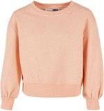 Urban Classics Oversized Color Melange Crewneck Sweater/trui Kinderen Roze 110/116