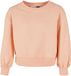 Urban Classics Oversized Color Melange Crewneck Sweater/trui Kinderen Roze 110/116