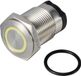 TRU COMPONENTS TC-13224172 ONPOW6316F-10ZE/Q/Y/12V/S Druktoets 36 V DC/AC 2 A 1x uit/(aan) Continu Geel IP65