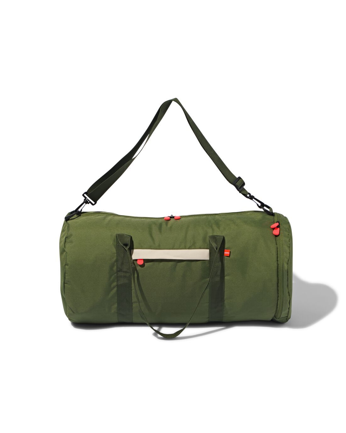 HEMA HEMA Opvouwbare Duffel Tas RPET 38L 53x26x28 Groen