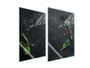 Plaque de protection en verre pour cuisine, 2x35x52 cm