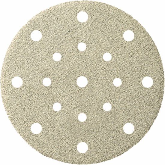 Klingspor PS 33 CK Serie - Zelfklevende Schuurpapier Schijf - 150mm - Korrel 40 - 17 Gaten