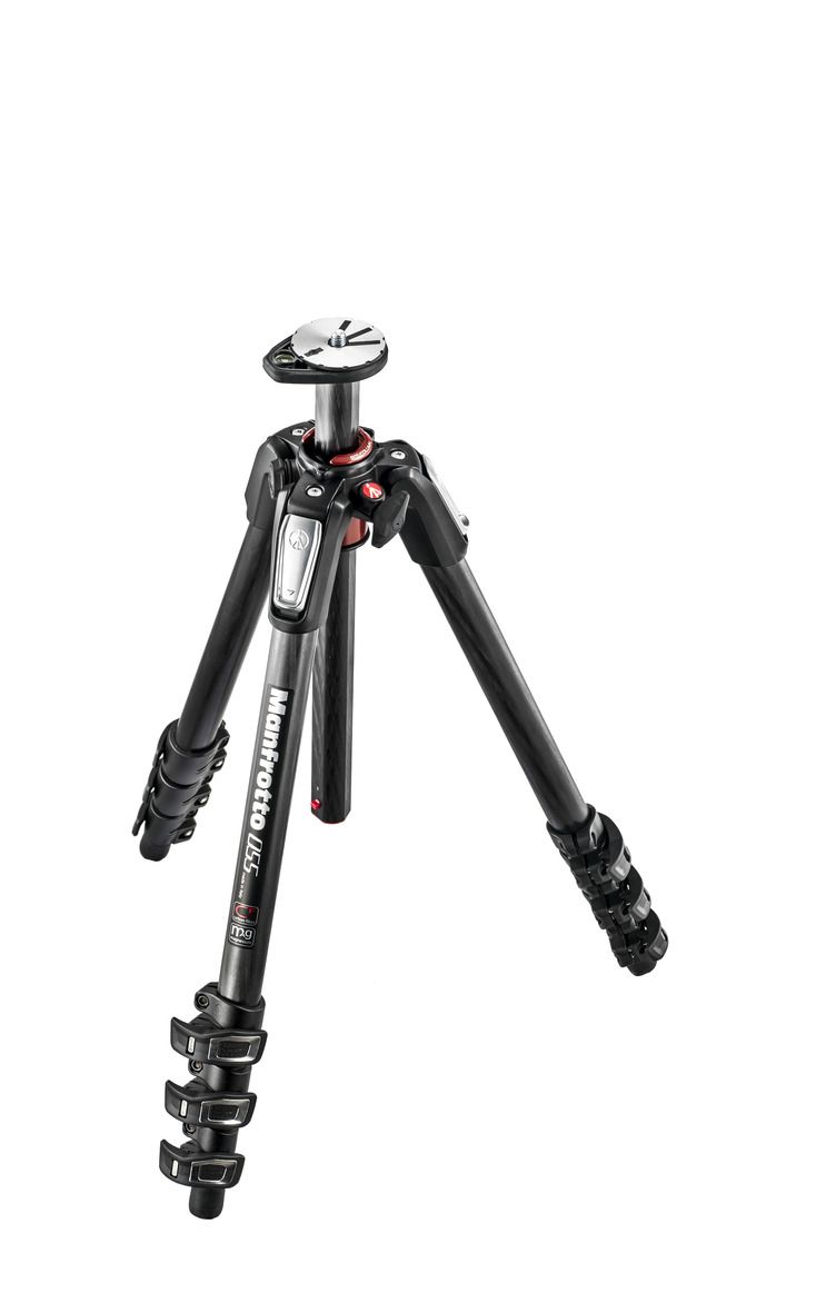 Manfrotto MT055CXPRO4 Carbon Fiber Tripod - Black