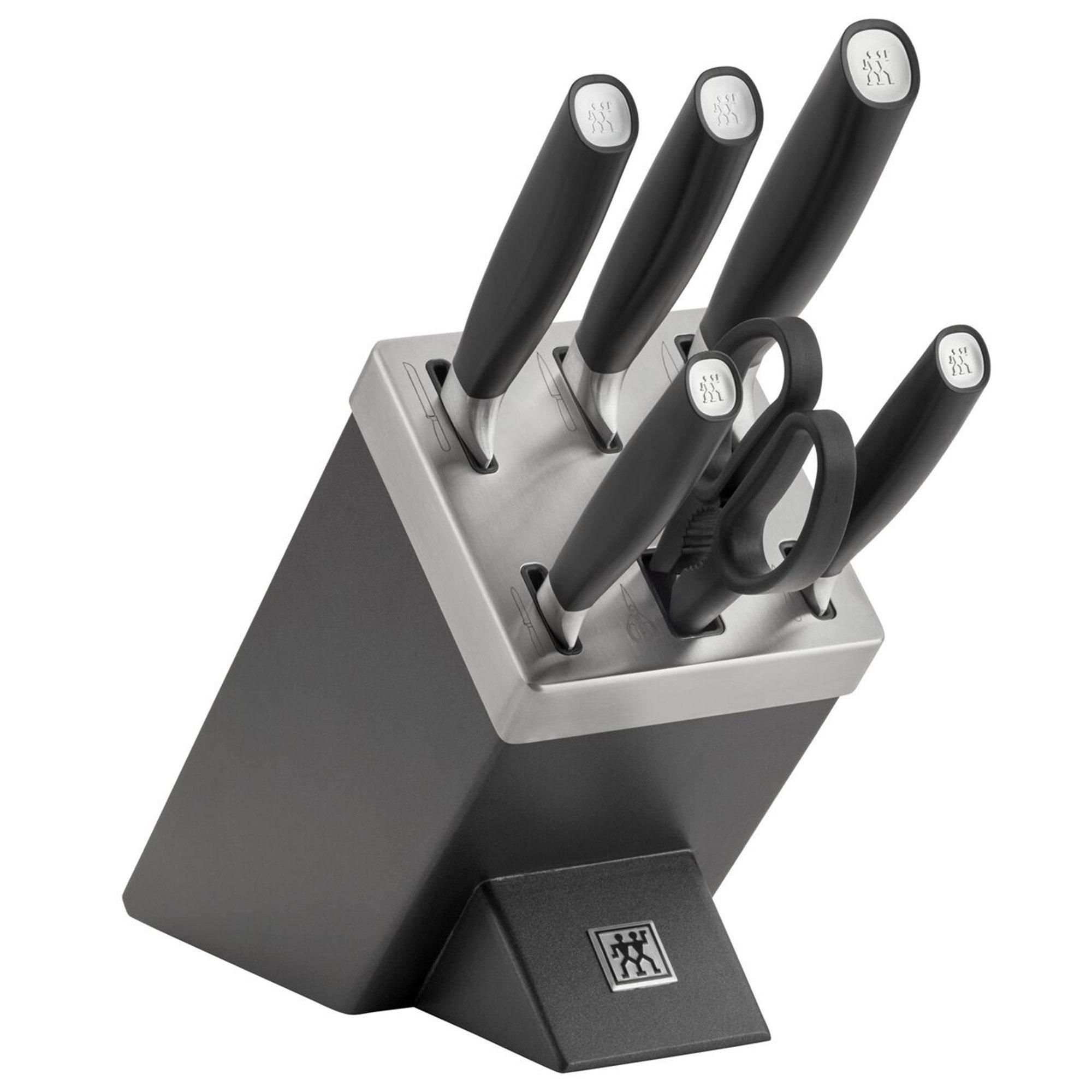 Zwilling All Star Messenblok 7-delig - Zelfslijpend - Zilver