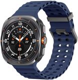 imoshion Siliconenband - Geschikt voor Samsung Galaxy Watch Ultra 2 (2026) / Ultra (2024/2025) - Midnight Blue