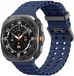 imoshion Siliconenband - Geschikt voor Samsung Galaxy Watch Ultra 2 (2026) / Ultra (2024/2025) - Midnight Blue