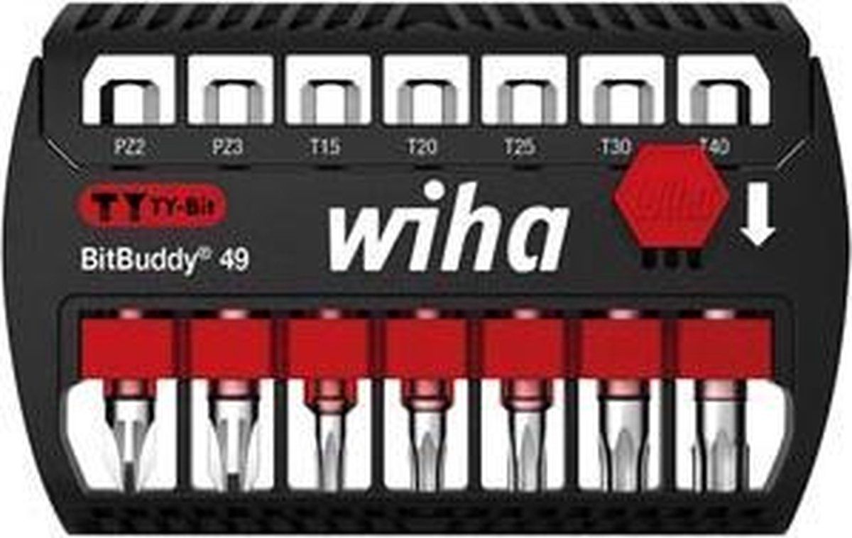 Wiha Sb 7946Ty-905 Bitbuddy 49 42118 Bitset 7-Delig