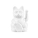 DONKEY Lucky Cat Mini | White - Japanse geluksbrenger hoekkat in wit, 9,8 cm hoog