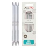 KnitPro Nova Cubics sokkennaalden 20cm 5.50mm Multikleur Hout