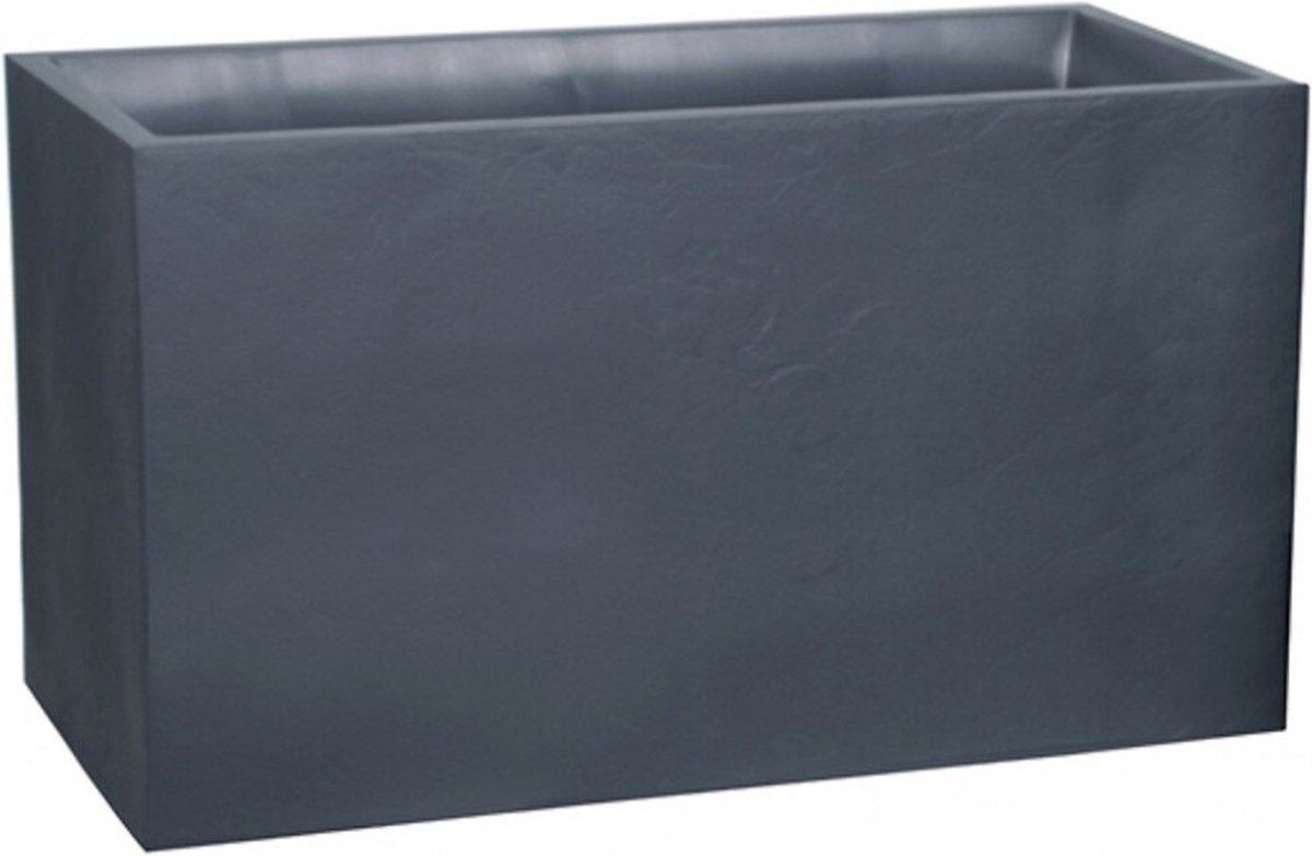 EDA Plantenbak - Bloembak - 116L - 99,5 x 39,5 x 60 cm - Antraciet