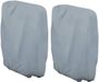 Merkloos / Sans marque Waterdichte Stoelhoes - 2 Stuks - Tuinstoelhoes - Beschermhoes Tuinmeubelen - Hoes Voor Klapstoelen - Hoes Tuinmeubelen - Tuinstoel Hoes - 71x20/34x110cm - Voor Buiten In De Tuin, Balkon Of Terras - Grijs - 210D Oxford-doek - Waterdichte - Duurzaam