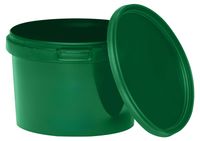BenBow Seau avec couvercle 0,5L x20 vert
