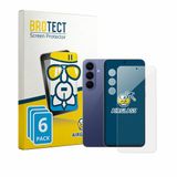 BROTECT Screenprotector 6 Stuks voor Samsung Galaxy S26 FE (Voor+Camera) Beschermglas transparant