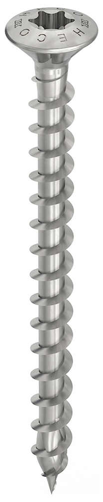 HECO TOPIX-Plus Spaanplaatschroef 4x35mm Lenskop RVS Voldraad HD-20 (200 stuks)