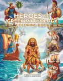 Heroes of Greek Mythology Coloring Book