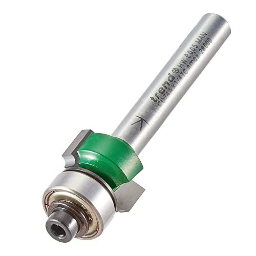 Trend Craft Round Router Bit with Bearing B/GUIDED OVOLO, 1.6 mm Wheel