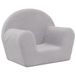 VidaXL Banc enfant gris clair