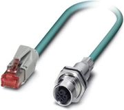 Phoenix Contact Netwerkkabel - VS-M12FSBP-IP20-93E-LI/0,3