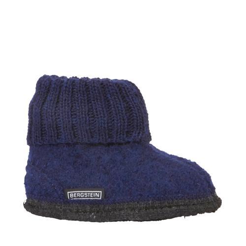 Bergstein Cozy pantoffel kids Donkerblauw blauw