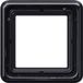 Jung CD581SW Afdekking Frame 1-voudig Zwart