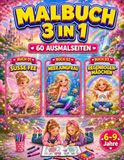 Süsse Fee Malbuch für Mädchen 6-9 Jahre