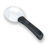 Carson Verlichte Leesvergrootglas, Grijs, 3.5X Rond (RM-95)