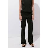 Mango straight leg broek - bruin
