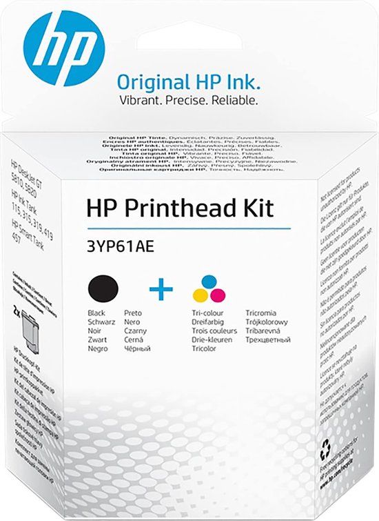 HP 3YP61AE Printkop - Thermische Inkjet - Zwart, Cyaan, Geel, Magenta
