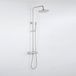 FortiFura Calvi Opbouw Regendoucheset – Ø30 cm Hoofddouche – RVS Geborsteld