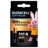 Duracell Alkaline Batterijen Optimum AAA - 4 x 4 stuks - Voordeelverpakking