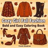 Cozy Girl Fall Fashion Coloring Book