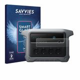 Savvies 2 Stuks Screenprotector - Geschikt voor Anker SOLIX C1000 Gen 2 - Beschermfolie Glas Transparant