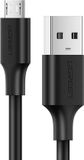 Ugreen - USB-kabel - Micro-USB - 2.4A - 480Mbps - 1.5m - Zwart