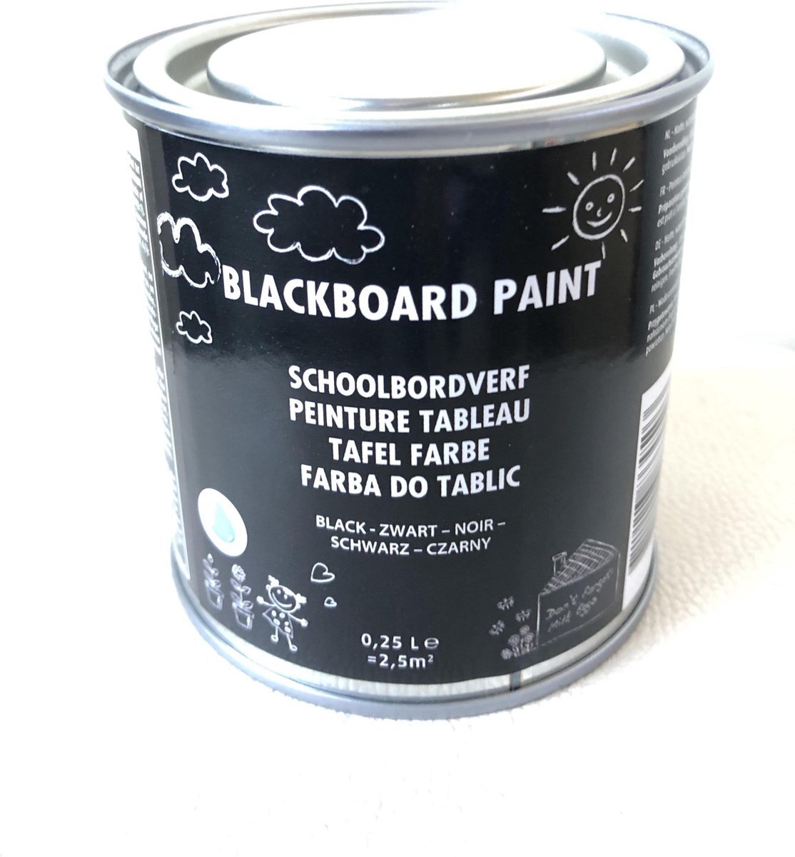 Blackboard Paint Schoolbordverf 0,25 liter