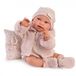Muñecas Antonio Juan Pipa Reborn Winterpop Roze Kinderen