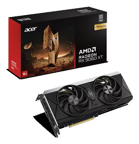 Acer Nitro Radeon RX 9060 XT OC 16GB - AMD Videokaart