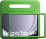 HappyCase Candy+ Kinder Hoes Geschikt voor Samsung Tab A11 Plus / Tab A9 Plus | Tablethoes met Ingebouwde Screenprotector | Kindvriendelijk | Beschermhoes | Handvat en Standaard | Kinderhoes | Groen