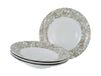 Creatable Stone Collection Siena 24707 set van 4 porseleinen pastaborden voor 4 personen, vaatwasser- en magnetronbestendig, gemaakt in Europa