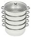 Inox 5-Laags Autocuiseur met Glazen Deksel