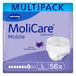 Molicare Mobiele 8 Druppels, Maat L, Absorberend Ondergoed voor Vrouwen en Mannen met Zware Incontinentie, Bescherming tegen Lekken, Huidvriendelijk, Betere Lichaamsaanpassing, 56 Stuk