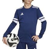 adidas Squadra25 Jersey Long Sleeve Kids Shirt, team navy blue 2/white, 5-6 Years