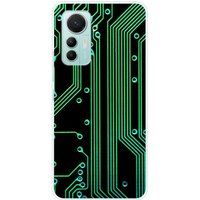 1001 coques Xiaomi Mi 12 Lite Bedrukt siliconen hoesje Texture circuit geek