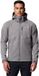 Columbia Mens Cascade Ridge III Softshell Jack Lente/Zomer 2025 Mannen Volwassenen S Polyester Effen Lange mouw Kort 030 - Charcoal Heathe