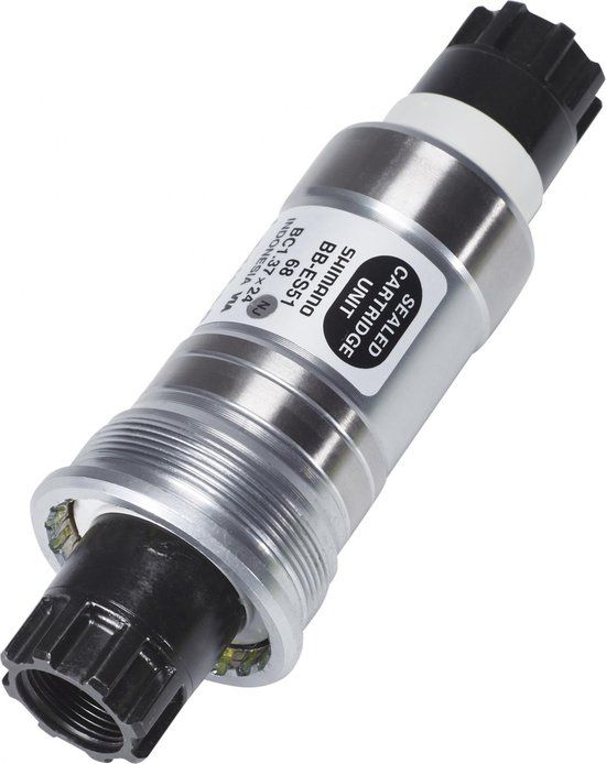 Shimano Trapas Bb-es51 Staal 68 - 118 Octalink Bsa Zilver/zwart