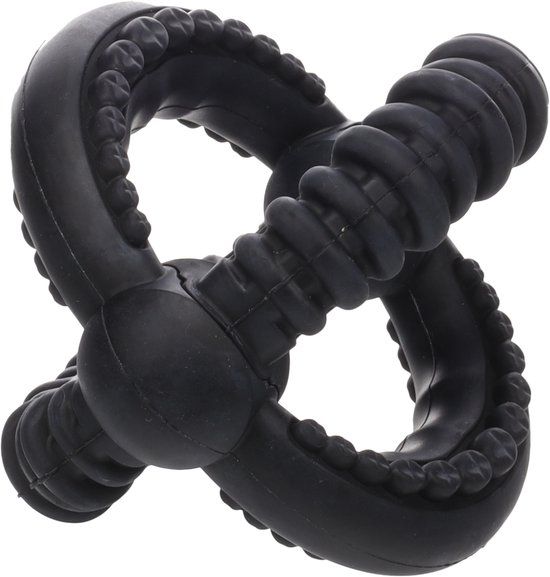 Flamingo Gladiator Cross Bal Zwart 16,5cm