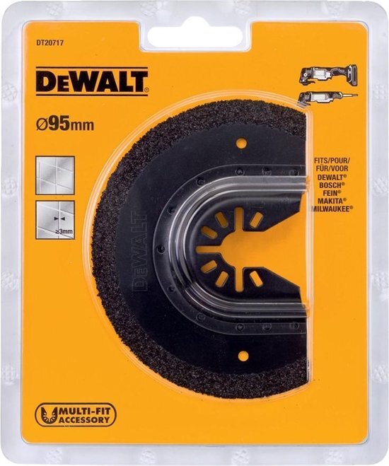 DeWalt HM korrel segmentzaagblad dikte 3 mm Prijs per stuk